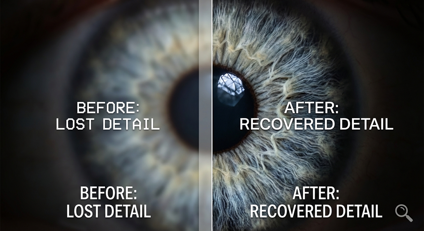 영원히 잃었다고 생각한 디테일을 복구하세요